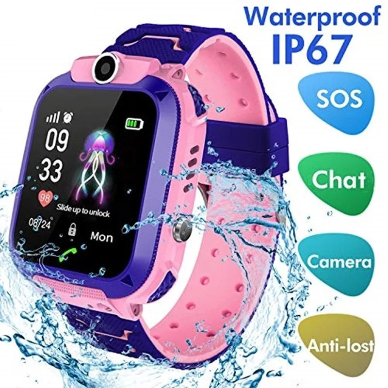 Smartwatch Watches Gift For Boys - 2G Çocuklar akıllı saat Acil Durum