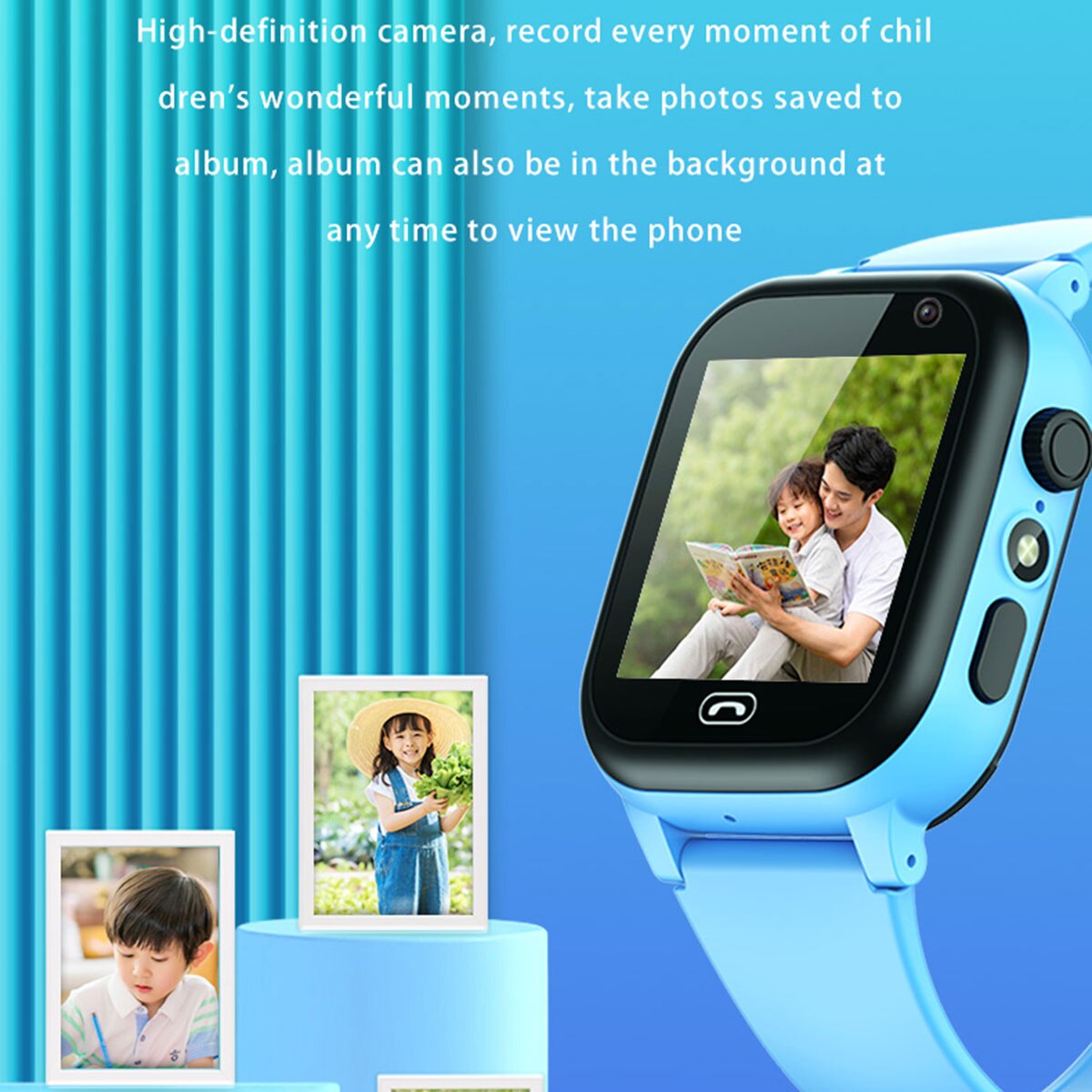 Smartwatch Watches Gift For Boys - Çocuklar akıllı saat SOS çağrı açık
