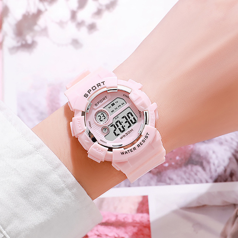 Smartwatch Watches Gift For Boys - Moda Çocuklar Saatler Aydınlık Su Geçirmez