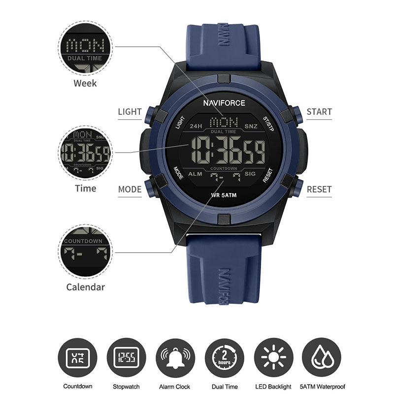 NAVIFORCE 2026 Erkekler İçin S - Watch Display Pillow incelemesi ve fiyatı