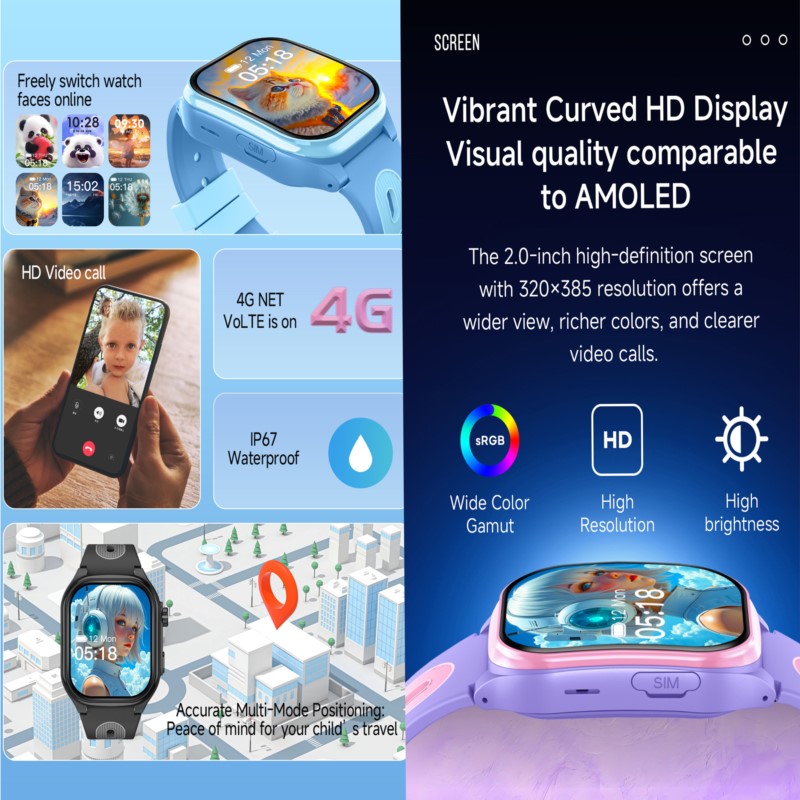 2.0 İnç HD Ekranlı, 2+16GB Haf - Smartwatch Watches For Boys incelemesi ve fiyatı