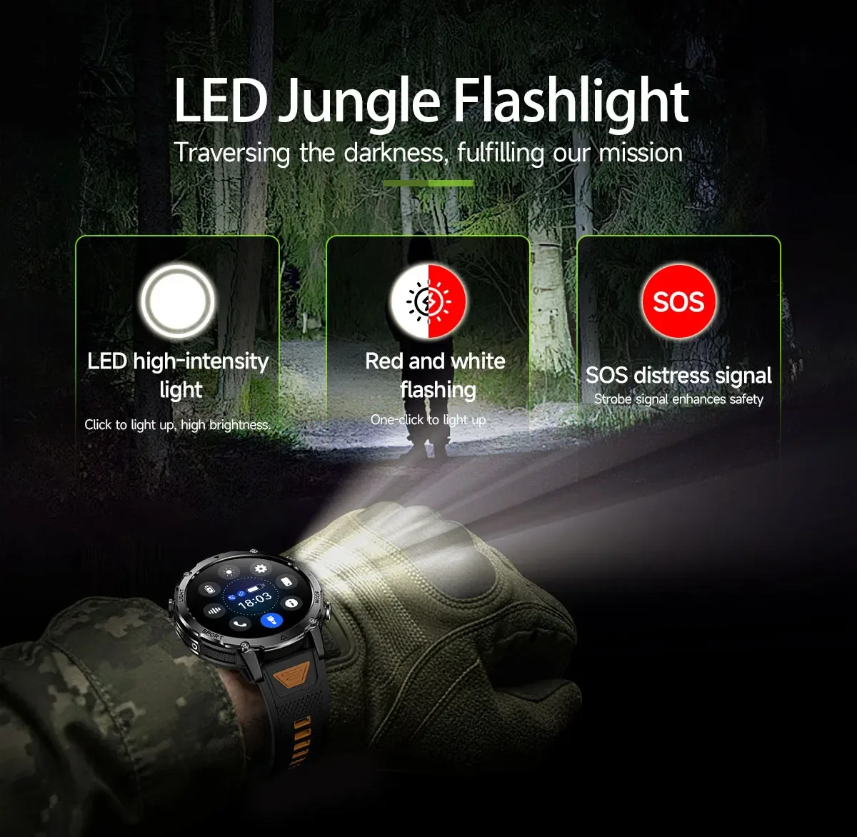 Marka + 1400mAh Büyük Pil Akıl - Smartwatch Watches Brands For Men incelemesi ve fiyatı