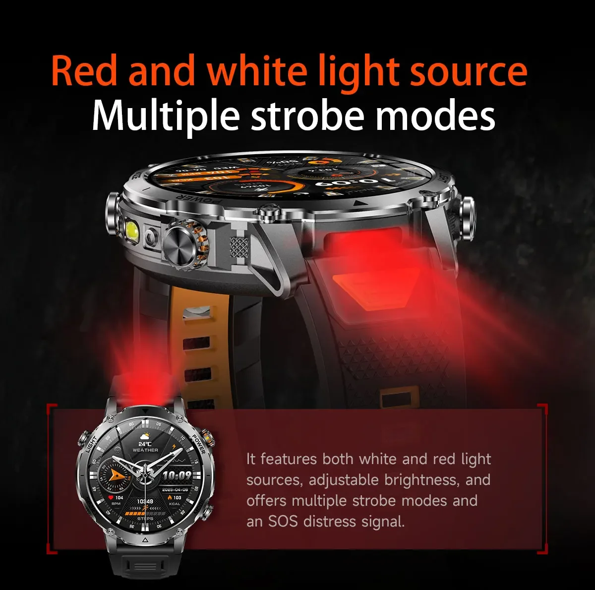 Marka + 1400mAh Büyük Pil Akıl - Smartwatch Watches Brands For Men incelemesi ve fiyatı