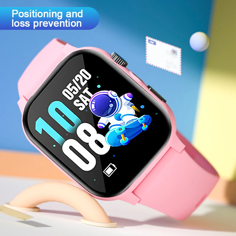 4G Çocuklar akıllı saat Acil D - Smartwatch Watches For Boys incelemesi ve fiyatı