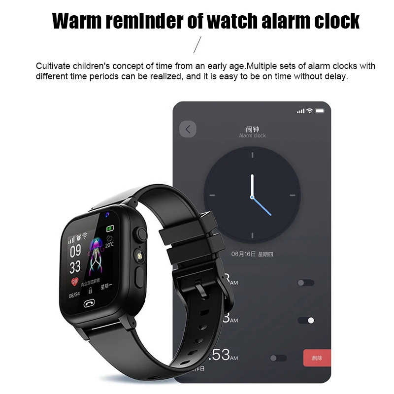 4G Çocuklar akıllı saat Acil D - Smartwatch Watches For Boys incelemesi ve fiyatı