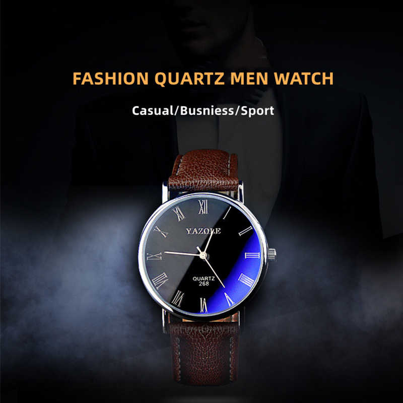 YAZOLE Minimalist Kuvars Saatl - Smartwatch Watches Brands For Men incelemesi ve fiyatı