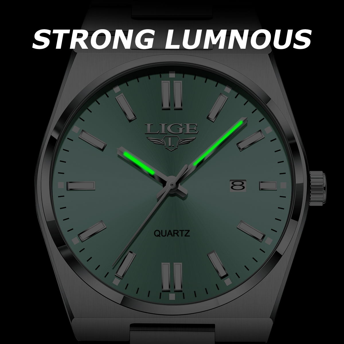 LIGE Lüks Marka Erkek Saatler  - Smartwatch Watches Brands For Men incelemesi ve fiyatı