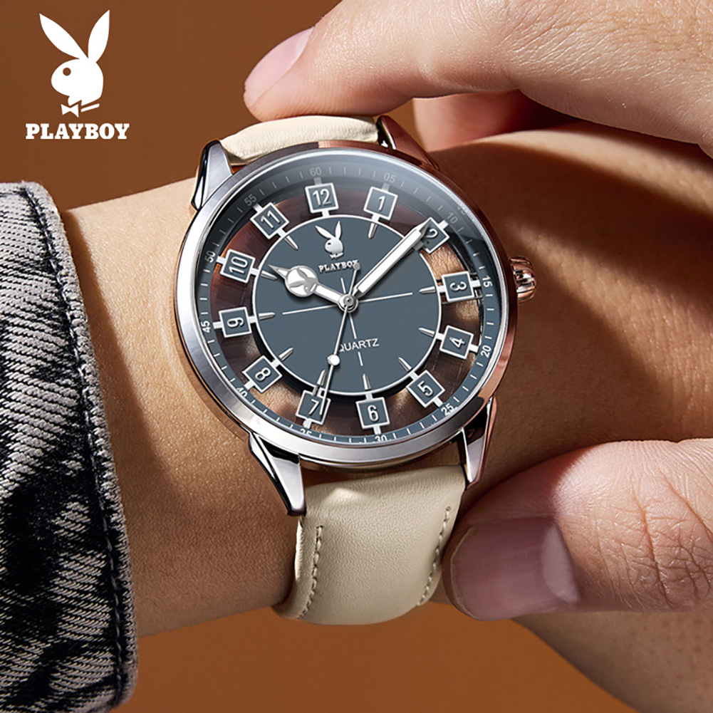 PLAYBOY 3137 Marka Kuvars Hare - Smartwatch Watches Brands For Men incelemesi ve fiyatı