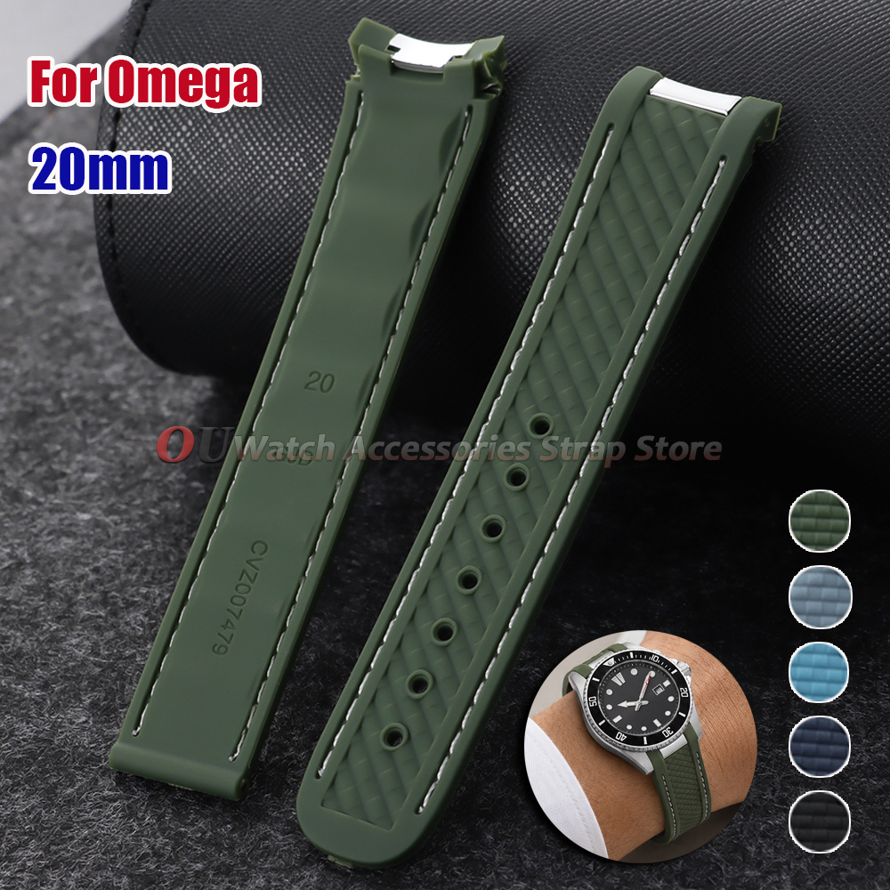 Kavisli Uçlu Silikon Saat Kayı - Omega Watch Seamaster incelemesi ve fiyatı