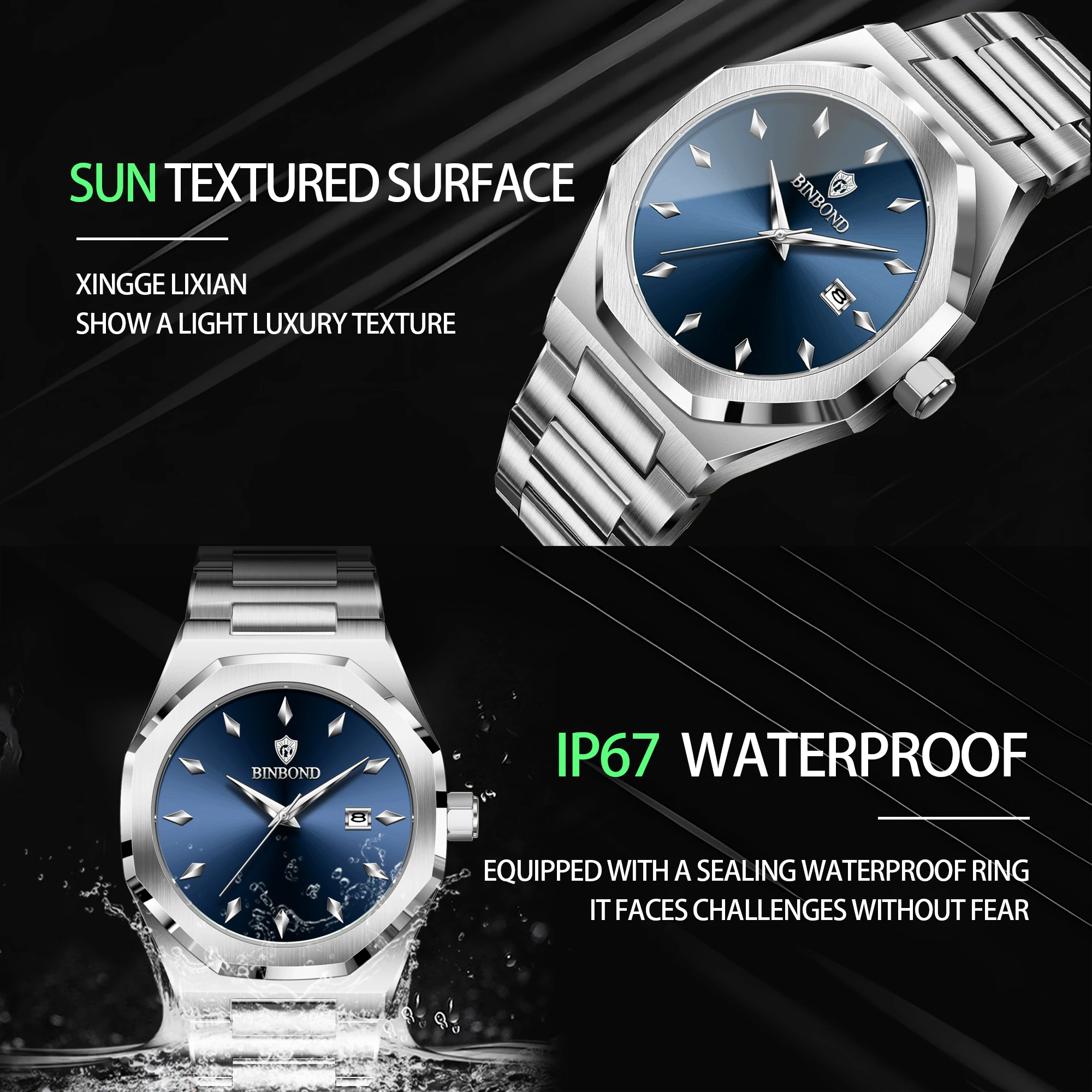 BINBOND Üst Düzey Marka Erkek  - Smartwatch Watches Brands For Men incelemesi ve fiyatı