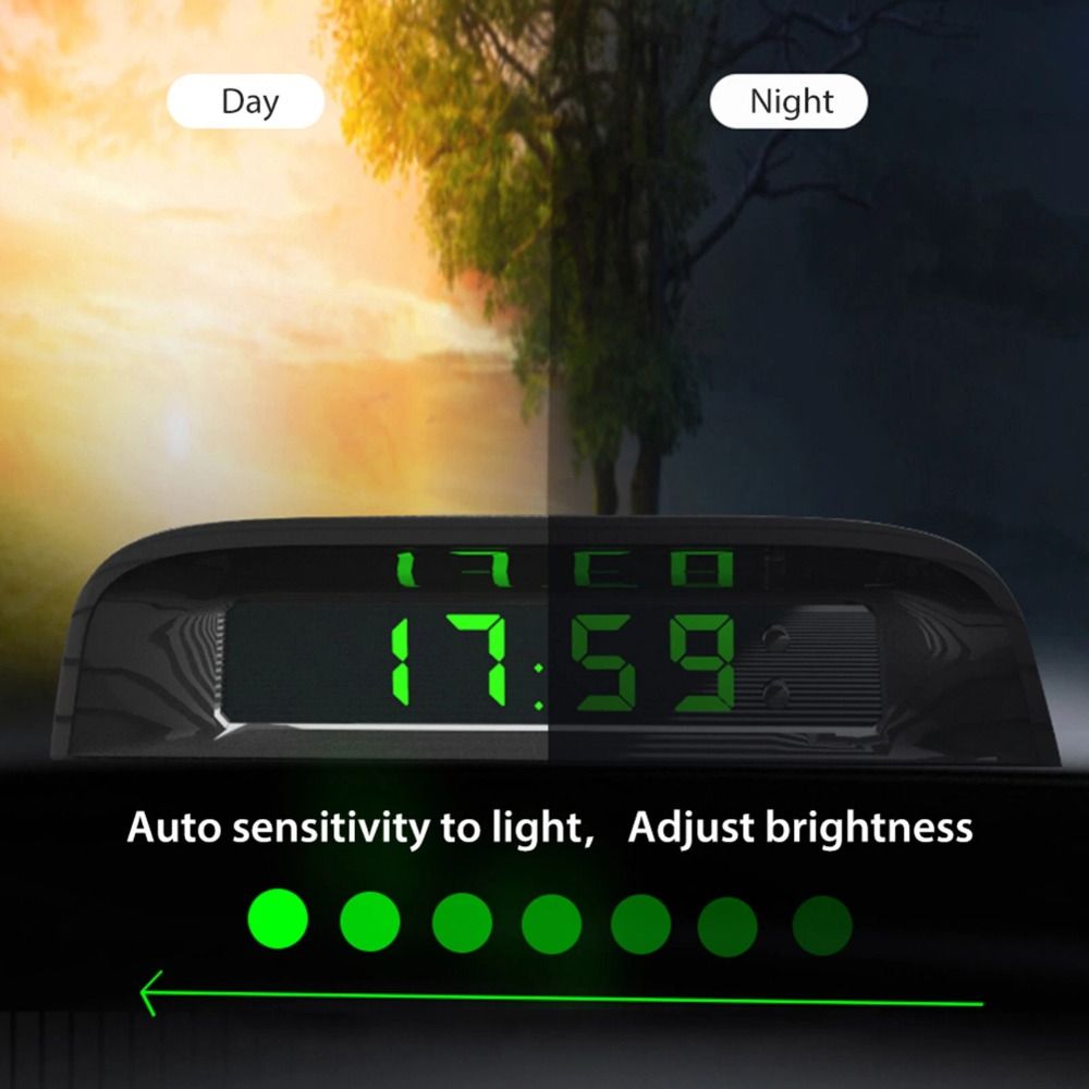 Güneş Enerjili Araba Dijital S - Solar Powered Watch incelemesi ve fiyatı