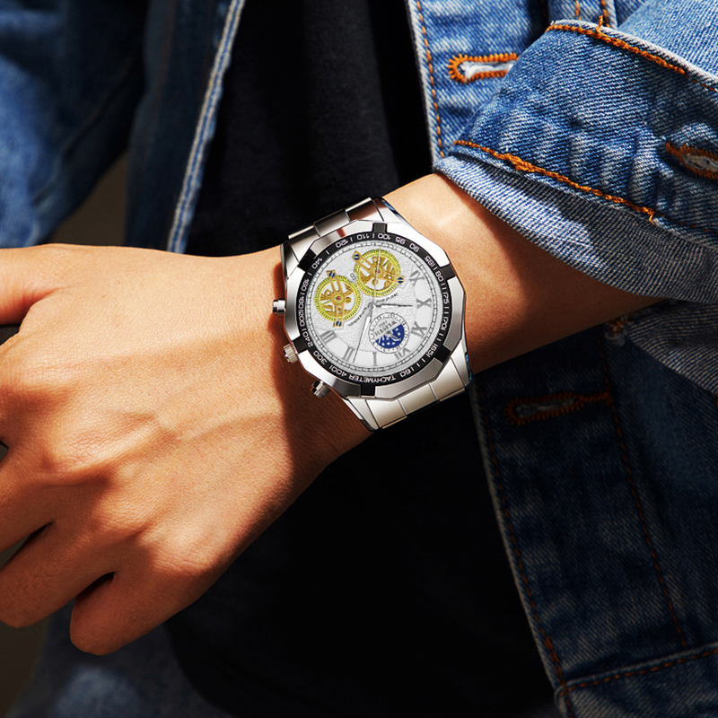 Lüks Marka Erkekler Kuvars Saa - Smartwatch Watches Brands For Men incelemesi ve fiyatı