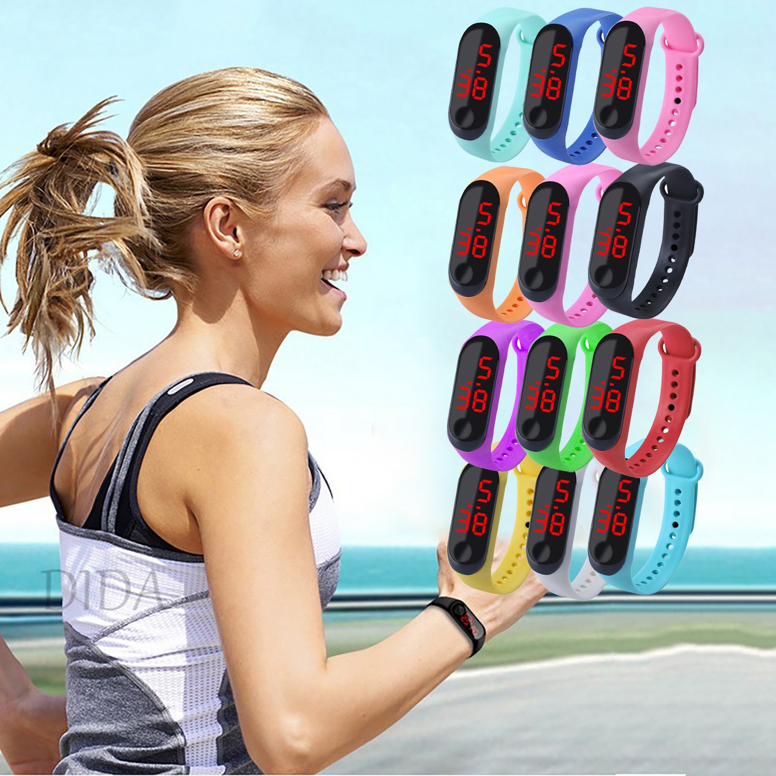 Spor Açık Bilezik Elektronik S - Smartwatch Digital Watches For Kids incelemesi ve fiyatı