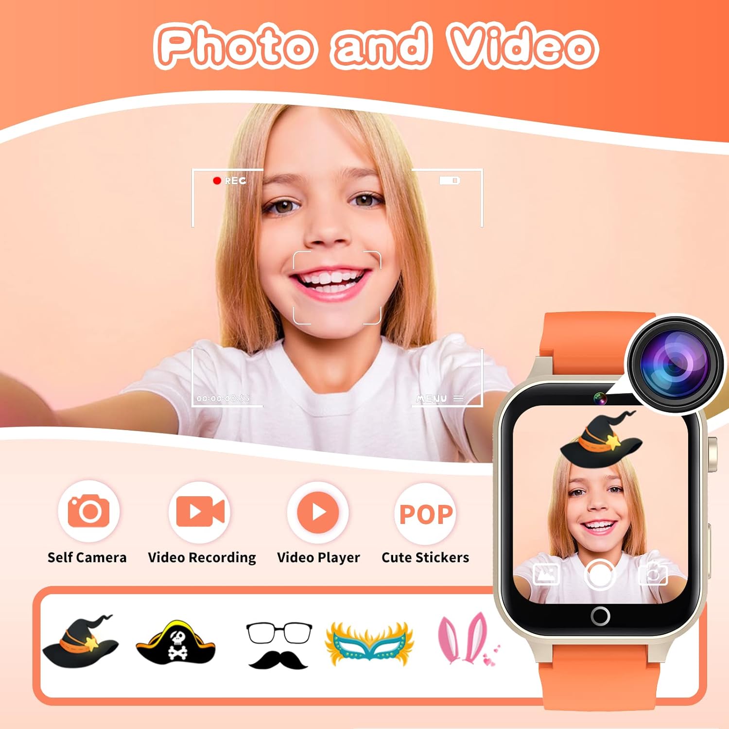 5-12 Yaş arası Çocuk Oyunları  - Smartwatch Watches For Boys incelemesi ve fiyatı