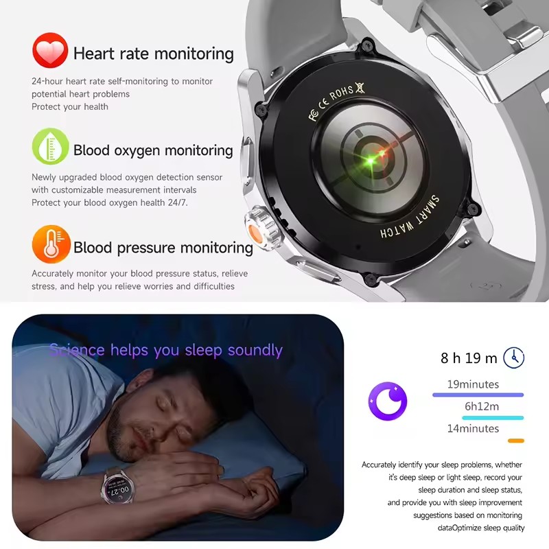 GUHUAVMI NFC Akıllı Saat Erkek - Smartwatch Watches Brands For Men incelemesi ve fiyatı